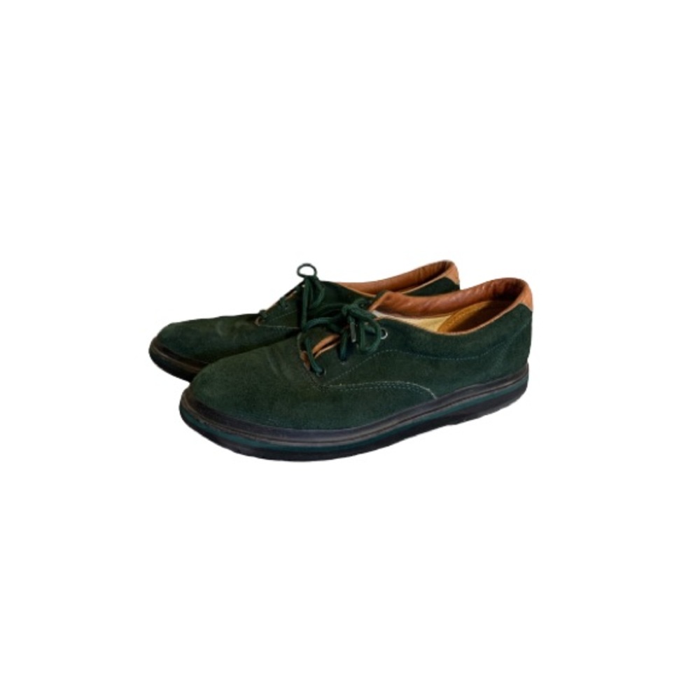 L.A. Gear Vintage Green Suede Shoes - Men’s Size 8.5